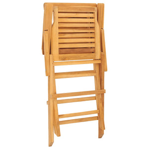 Gartenstühle 8 Stk. Klappbar 56x63x90 cm Massivholz Teak