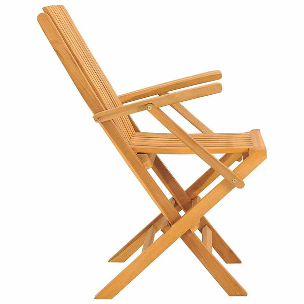 Gartenstühle 8 Stk. Klappbar 61x67x90 cm Massivholz Teak