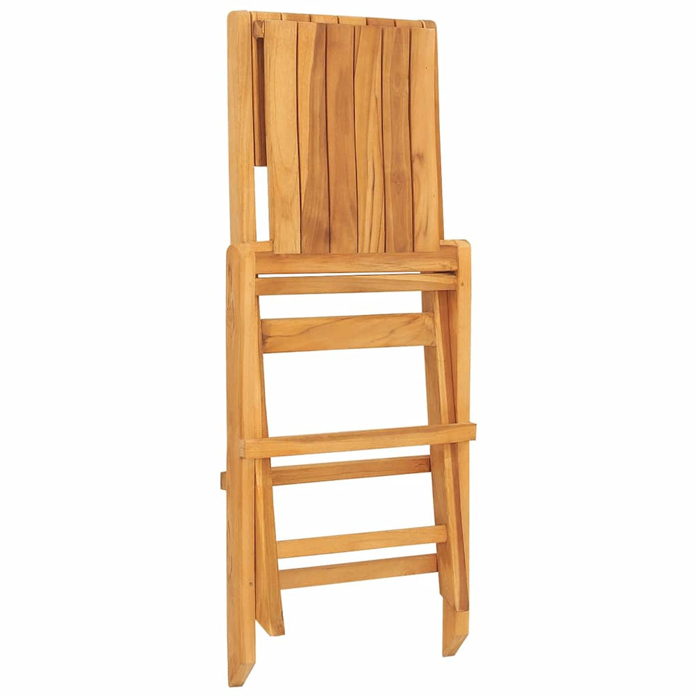 Gartenstühle 6 Stk. Klappbar 47x61x90 cm Massivholz Teak