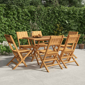 Gartenstühle 6 Stk. Klappbar 47x61x90 cm Massivholz Teak
