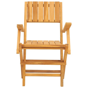 Gartenstühle 8 Stk. Klappbar 55x61x90 cm Massivholz Teak