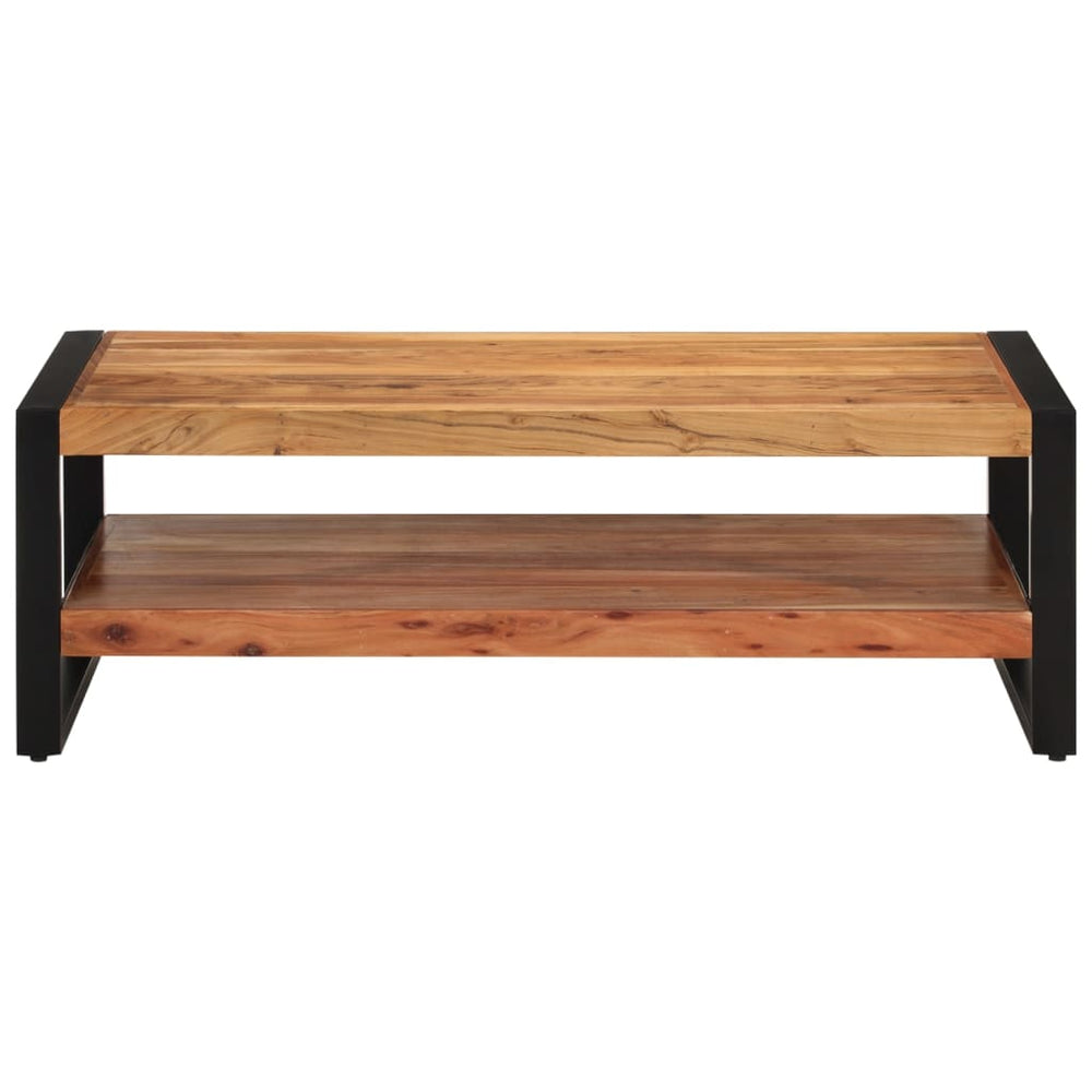 Couchtisch Akazie Massivholz 120 cm