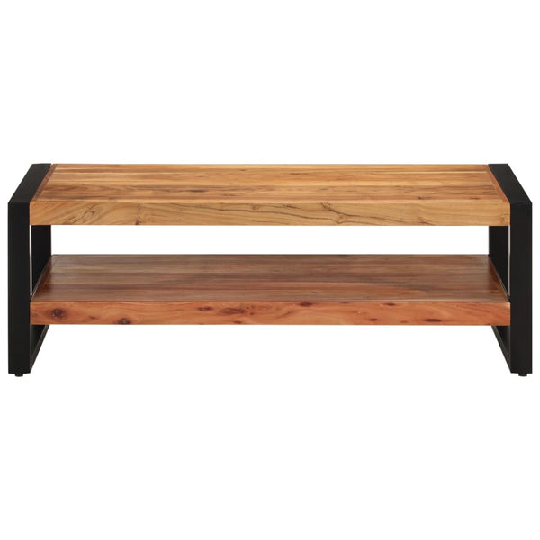 Couchtisch Akazie Massivholz 120 cm