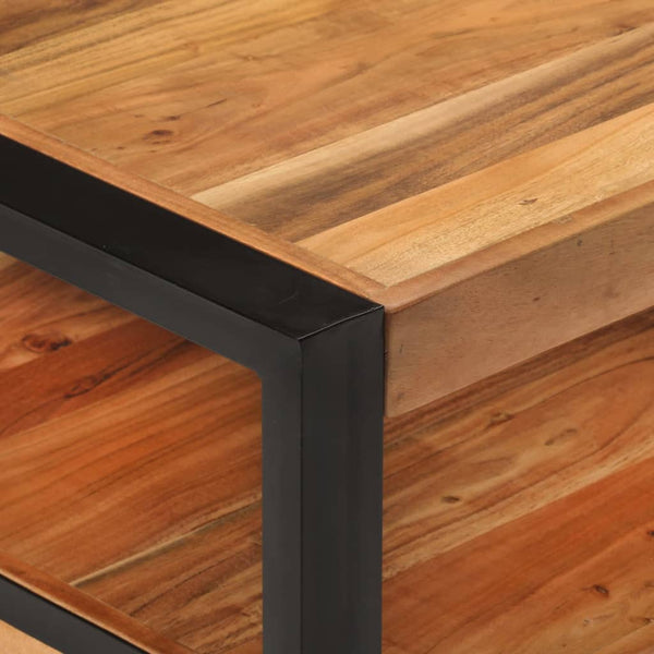 Couchtisch Akazie Massivholz 120 cm