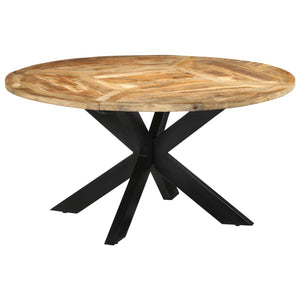 Esstisch Ø150cm Massivholz Mango