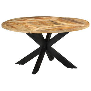Esstisch Ø150cm Massivholz Mango