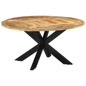 Esstisch Ø150cm Massivholz Mango