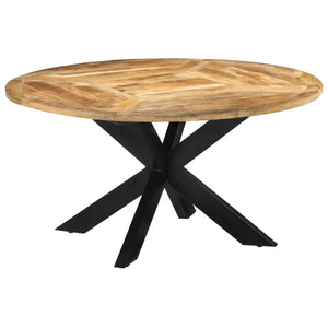Esstisch Ø150cm Massivholz Mango