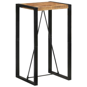 Bartisch aus Mangoholz, 60x55x110 cm