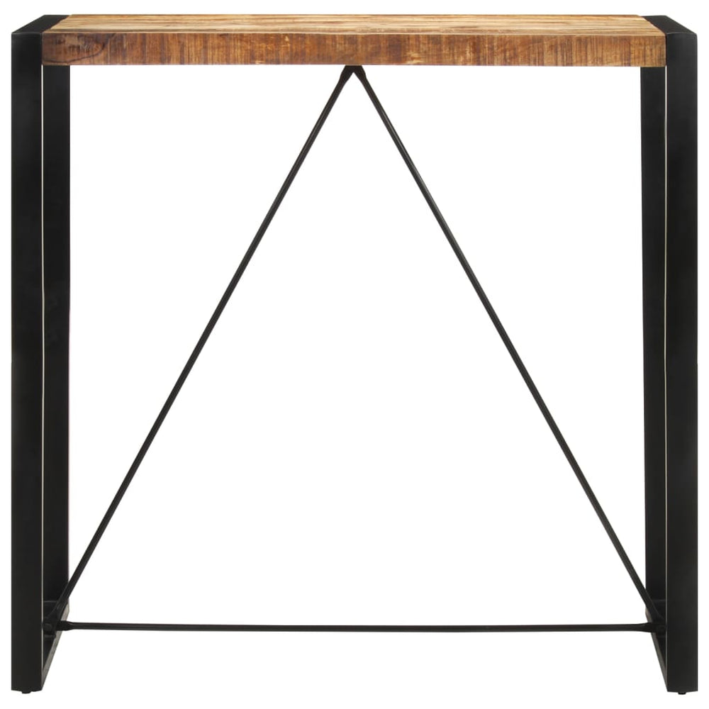 Bartisch aus Mangoholz, 110 cm