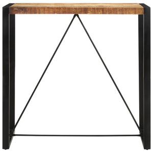 Bartisch aus Mangoholz, 110 cm