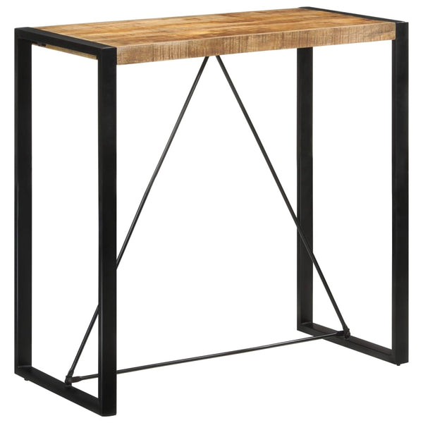 Bartisch aus Mangoholz, 110 cm
