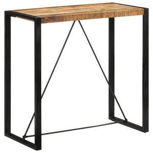 Bartisch aus Mangoholz, 110 cm