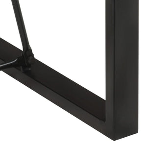 Bartisch Altholz Massiv 110x55x110 cm