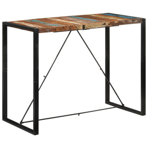 Bartisch Altholz Massiv 140x70 cm