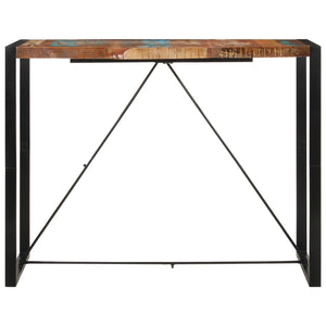 Bartisch Altholz Massiv 140x70 cm