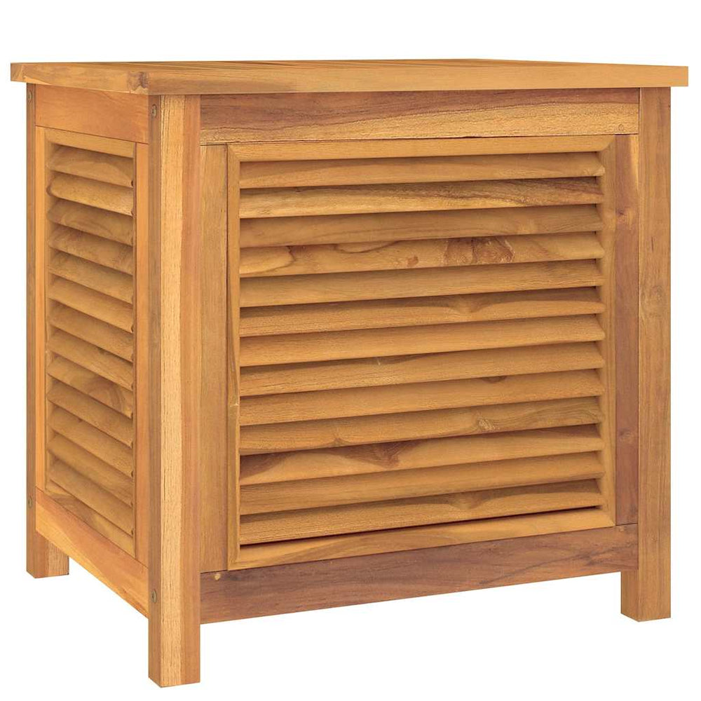 Gartenbox Teakholz 60x50x58cm mit Beutel