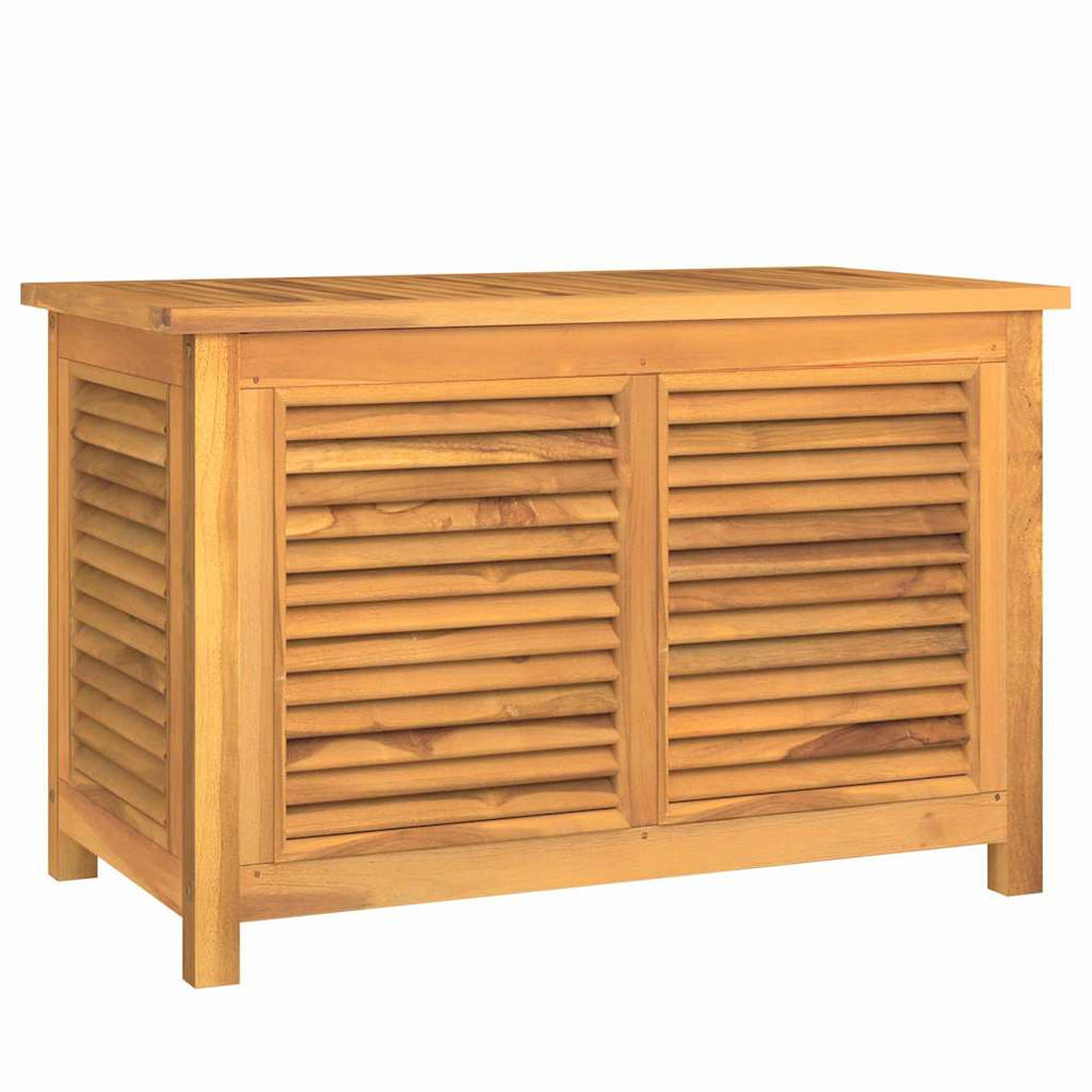 Teak Gartenbox mit Beutel 90x50x58 cm
