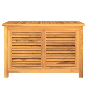 Teak Gartenbox mit Beutel 90x50x58 cm