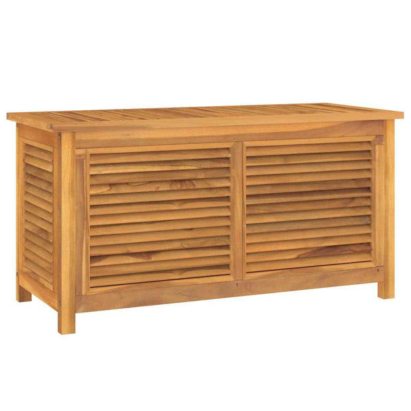 Teak Gartenbox mit Beutel 114 cm