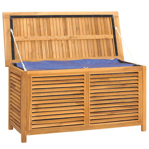 Teak Gartenbox mit Beutel 114 cm