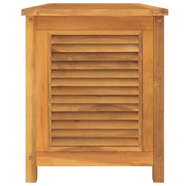 Teak Gartenbox mit Beutel 114 cm