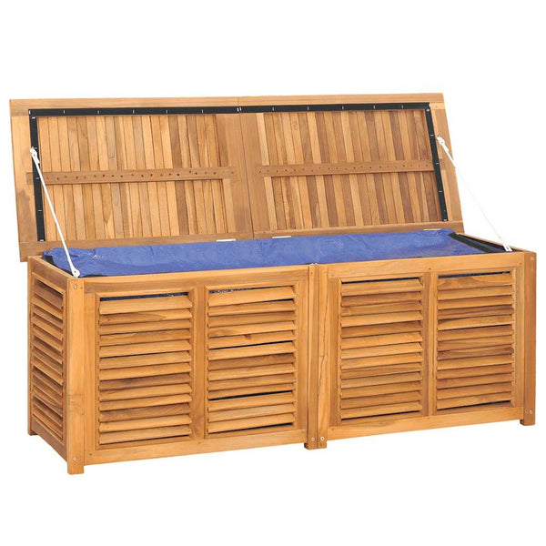 Teak Gartenbox mit Beutel 150 cm