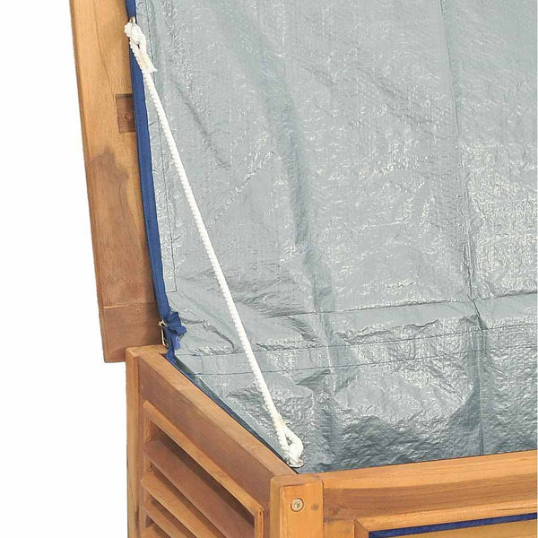 Teak Gartenbox mit Beutel 150 cm