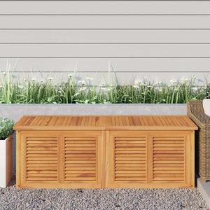 Teak Gartenbox mit Beutel 150 cm