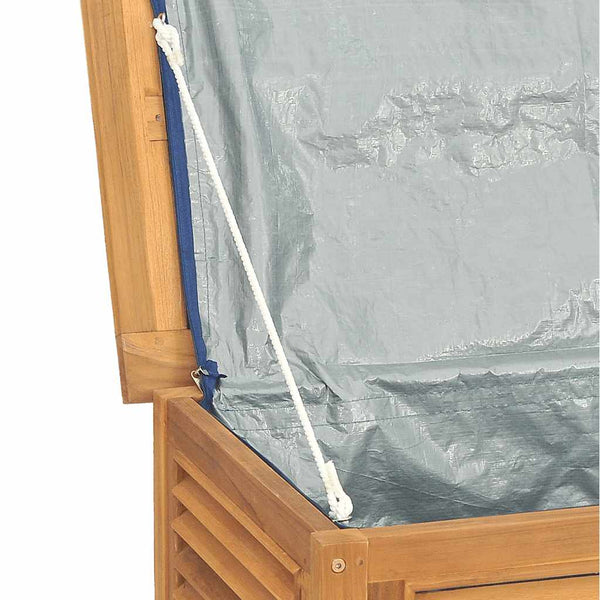 Teak Gartenbox mit Beutel 175 cm