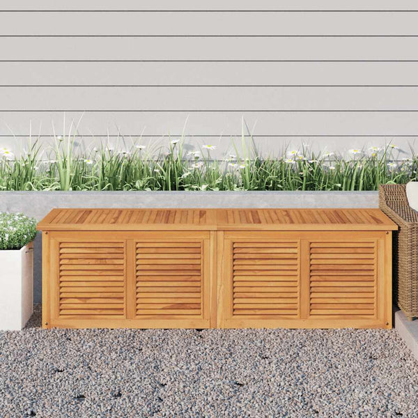 Teak Gartenbox mit Beutel 175 cm