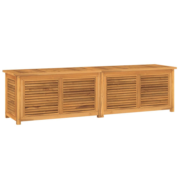 Teak Gartenbox mit Beutel 200 cm