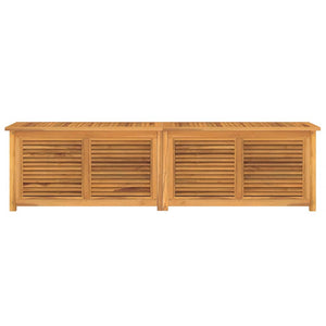 Teak Gartenbox mit Beutel 200 cm