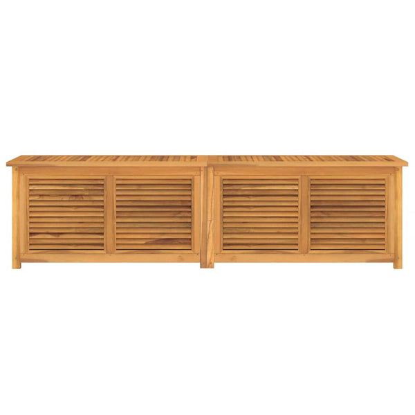 Teak Gartenbox mit Beutel 200 cm