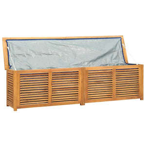 Teak Gartenbox mit Beutel 200 cm