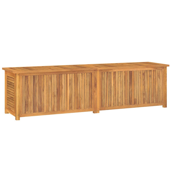 Teak Gartenbox mit Beutel 200 cm