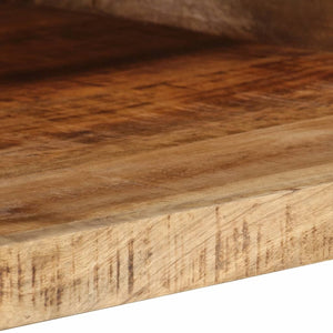 vidaXL Table basse 80x55x30 cm bois de manguier massif