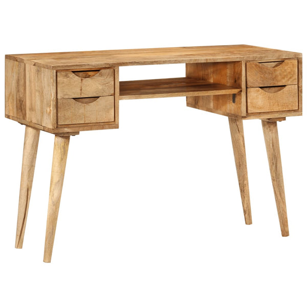 Schreibtisch Mango Massivholz 110 cm