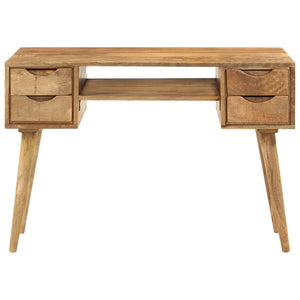 Schreibtisch Mango Massivholz 110 cm