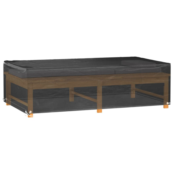 Gartenmöbel Abdeckung Rechteckig 125x70x35 cm