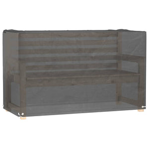 Rechteckige Gartenmöbel Abdeckung 125x55x75 cm