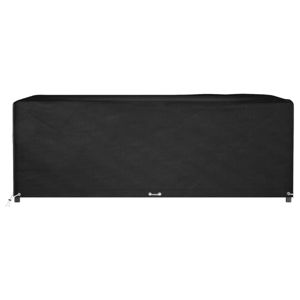 vidaXL Housse de meubles de jardin 12 œillets 270x180x90 cm rectangulaire