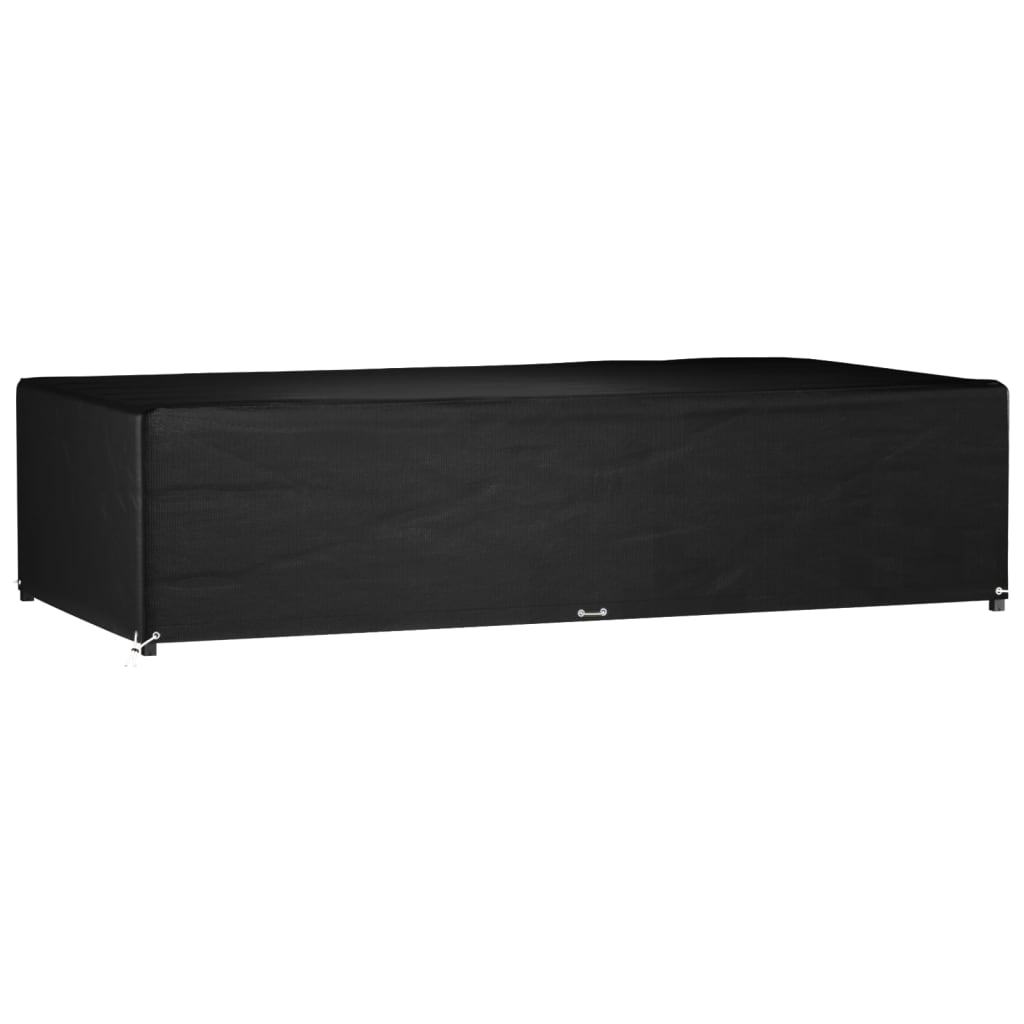 vidaXL Housse de mobilier de jardin 12 œillets 315x160x75 cm rectangulaire