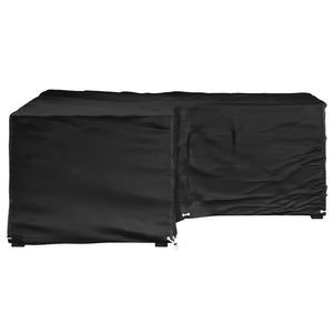 L-förmige Gartenmöbel Abdeckung 215x215x70 cm