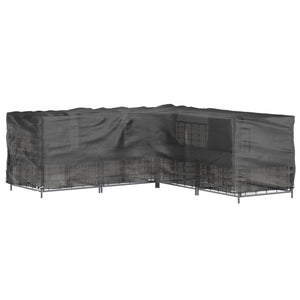 L-förmige Gartenmöbel Abdeckung 300x300 cm