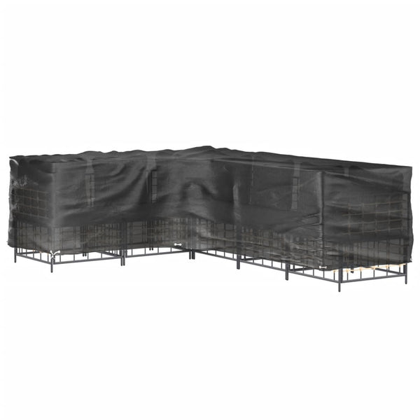 L-förmige Gartenmöbel Abdeckung 260x210x80 cm