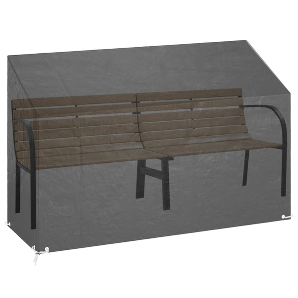 Gartenbank Abdeckung 190x70 cm Polyethylen