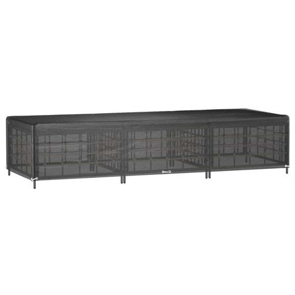 vidaXL Housse pour chaise longue 12 œillets 205x75x40 cm Polyéthylène