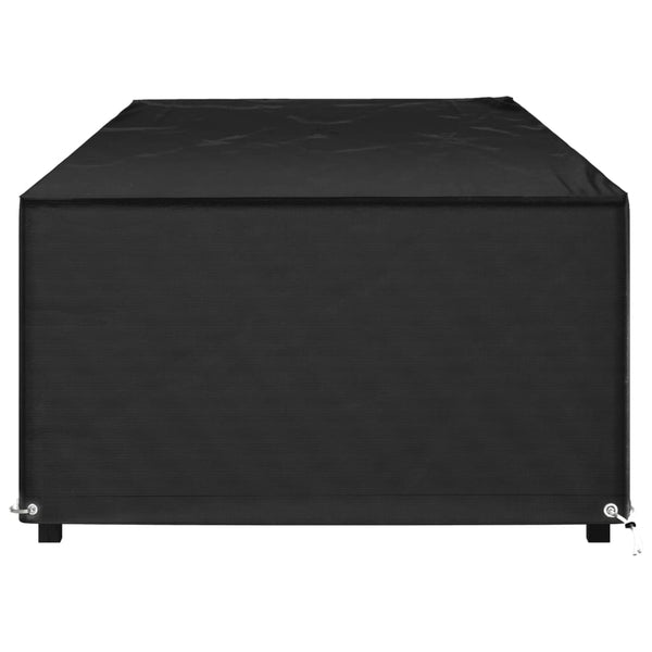 vidaXL Housse pour chaise longue 12 œillets 205x75x40 cm Polyéthylène
