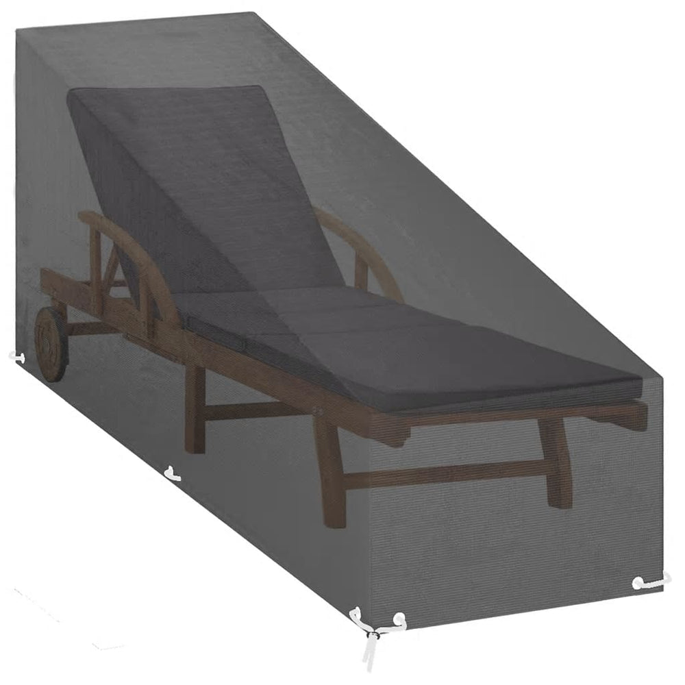 Sonnenliegen Abdeckung 200x65x60cm Polyethylen